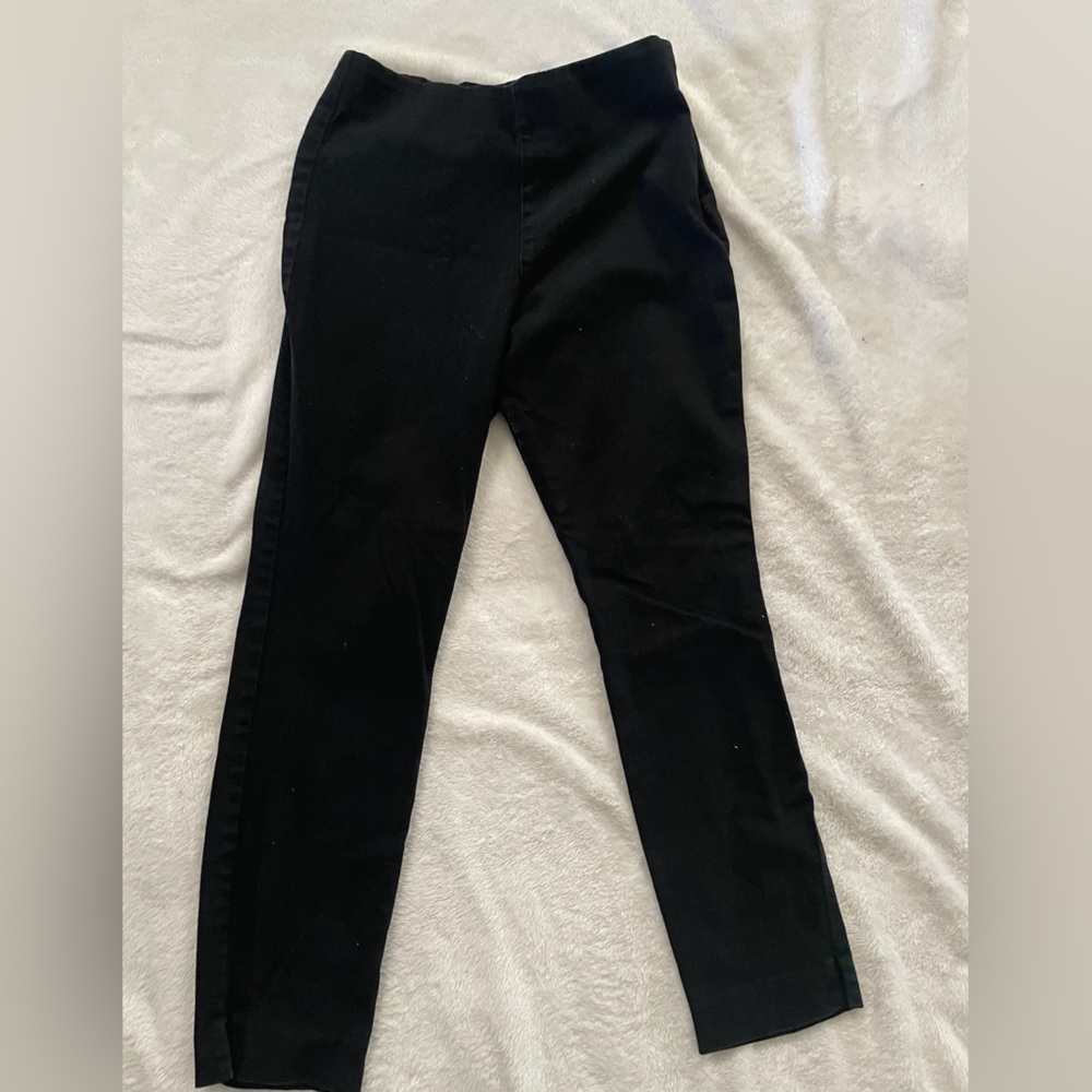 Old Navy Dark Black Pixie Pant